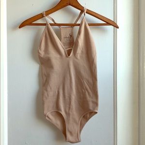 Beige bodysuit